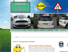 Tablet Screenshot of driveonswindon.com